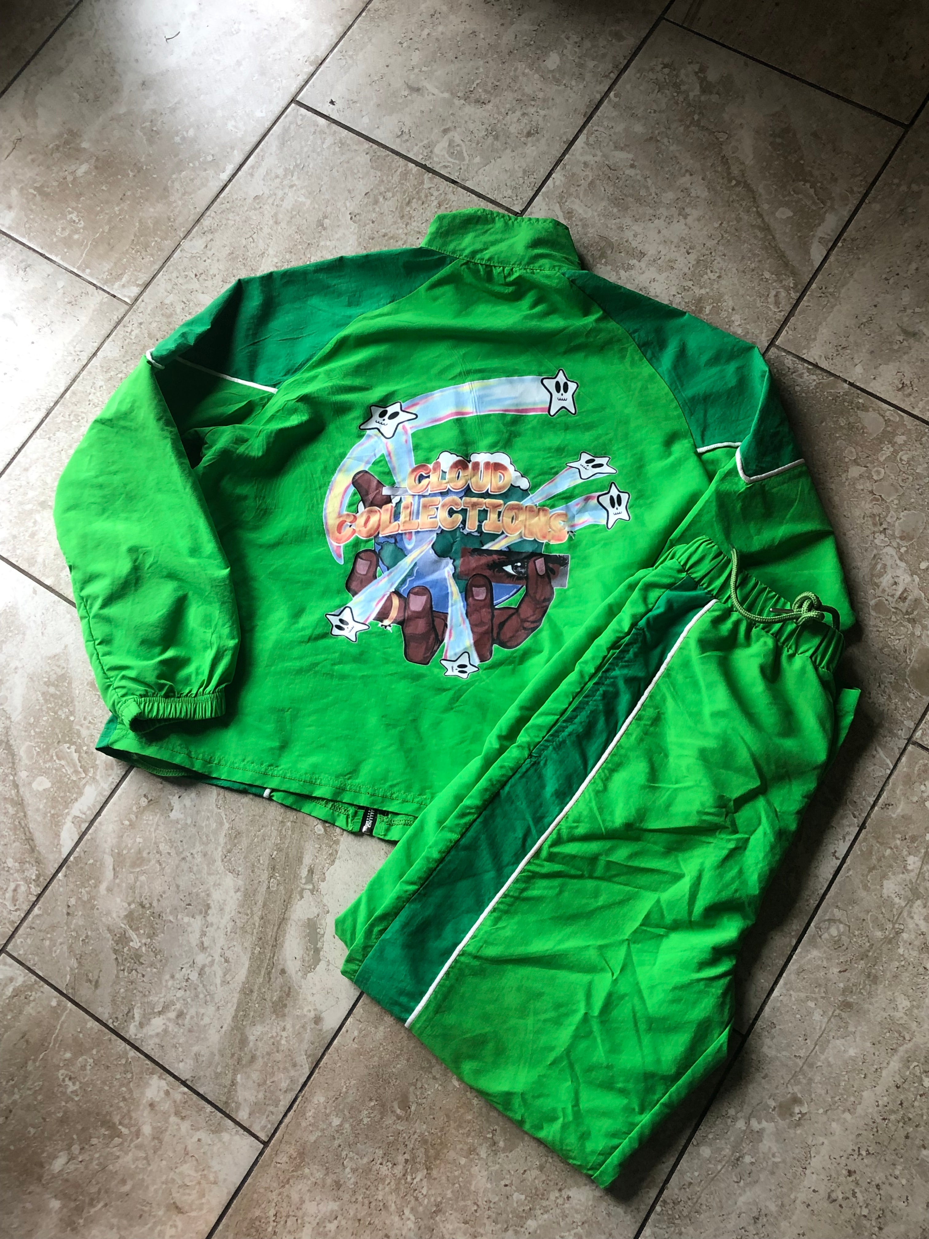 Green Clouded Wind Breaker(COMBO)