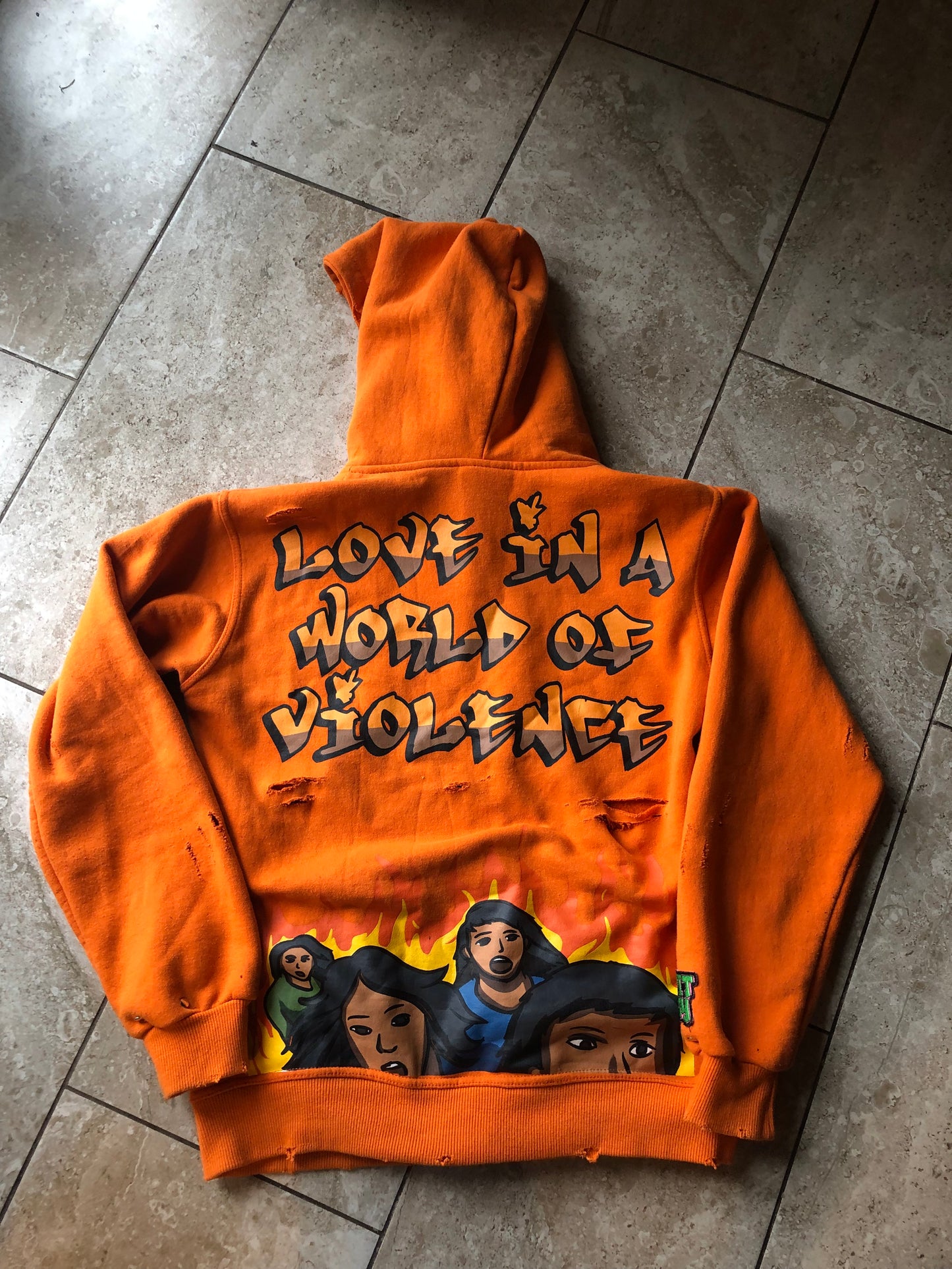 Junky Bandit Fire Bird Zip Up